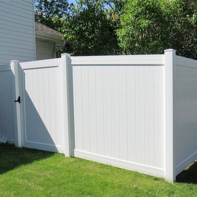 White Vinyl Fence Panels